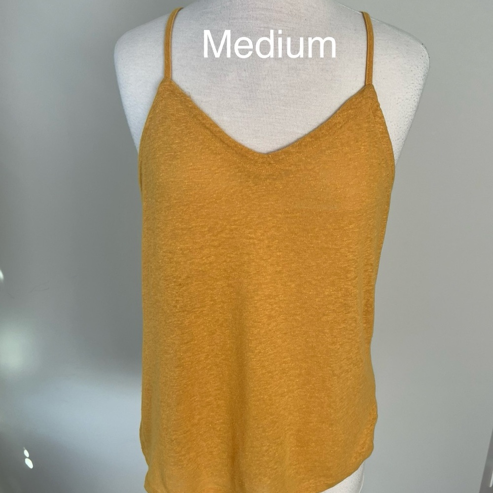 Target Women's Mustard Yellow Tank Top